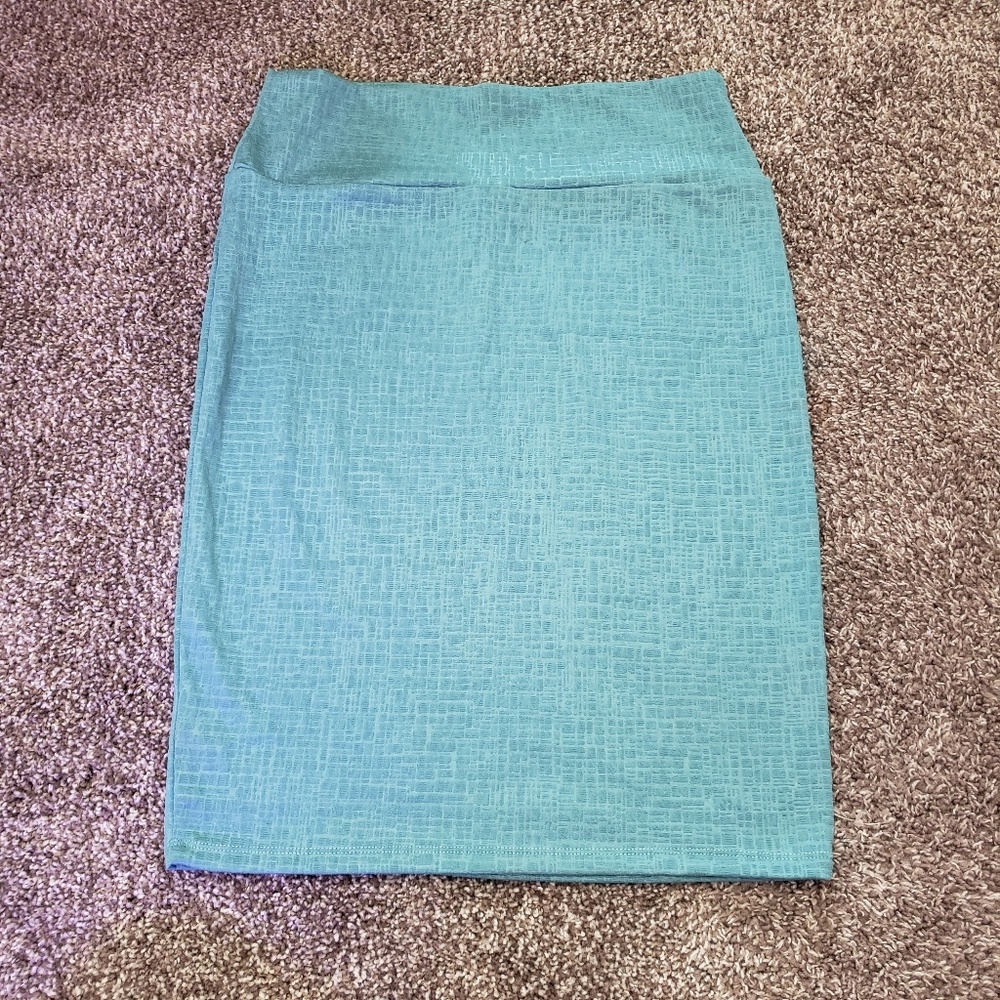 LuLaRoe Teal M Skirt